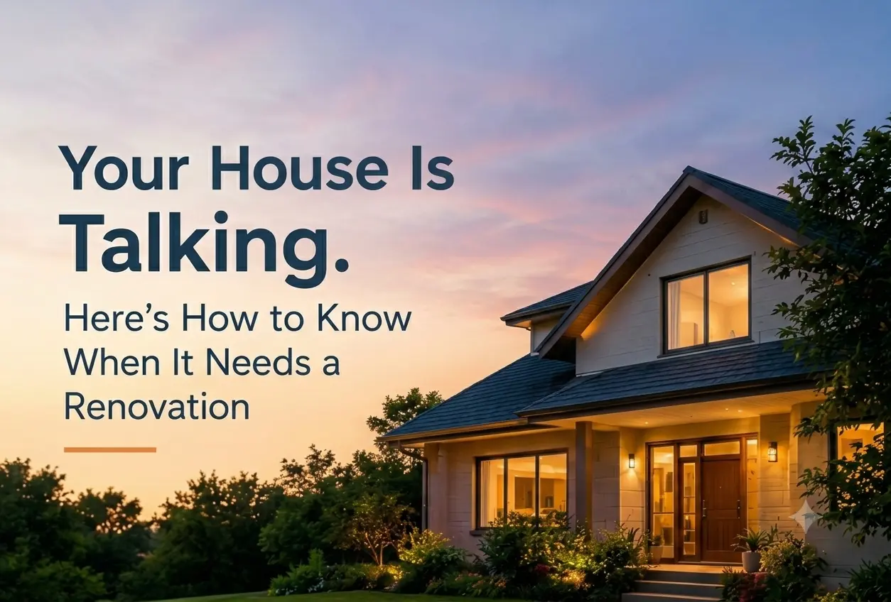 Your House Is Talking. Here's How to Know When It Needs a Renovation